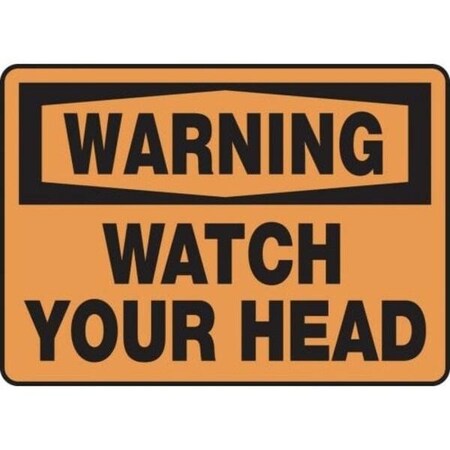 Accuform Warning Sign, MECR304VA MECR304VA